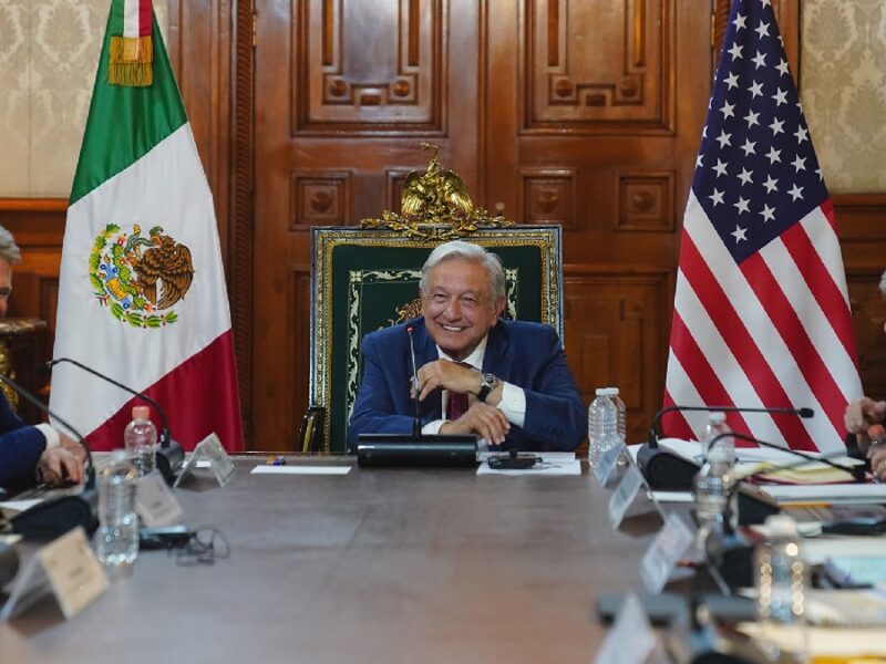 Reunión de AMLO con los congresistas de EEUU