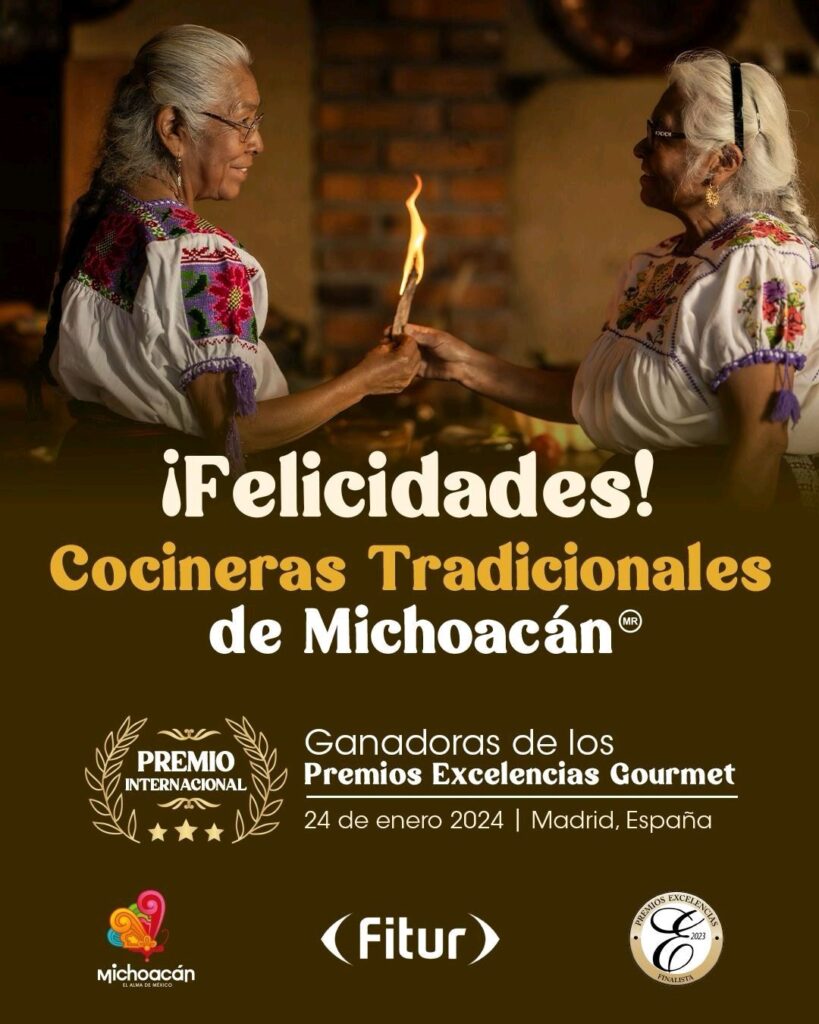 Sectur Michoacán felicita a Cocineras tradicionales