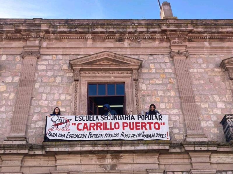 Secundaria Popular 'Carrillo Puerto' reubicación