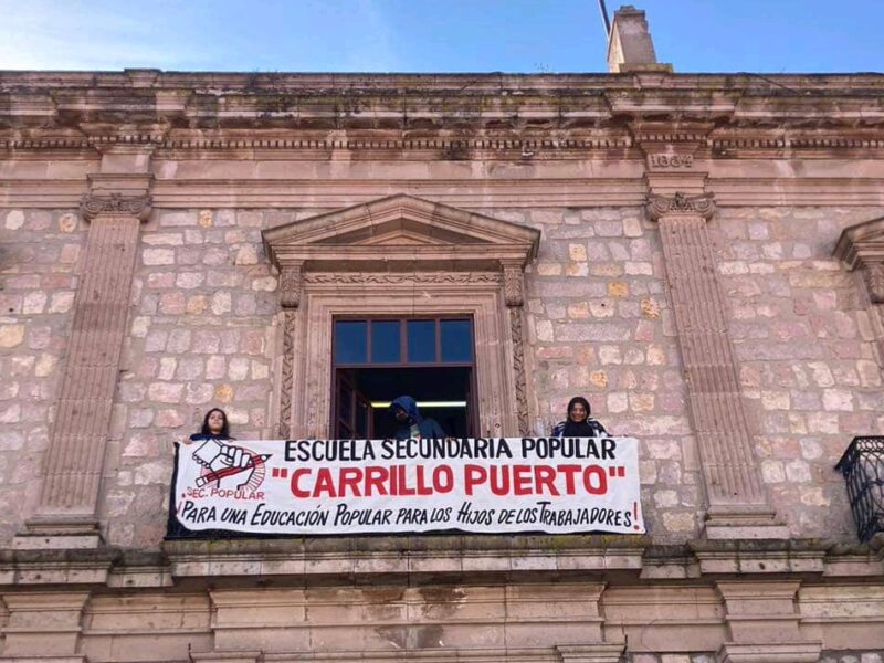 Secundaria Popular 'Carrillo Puerto' reubicación