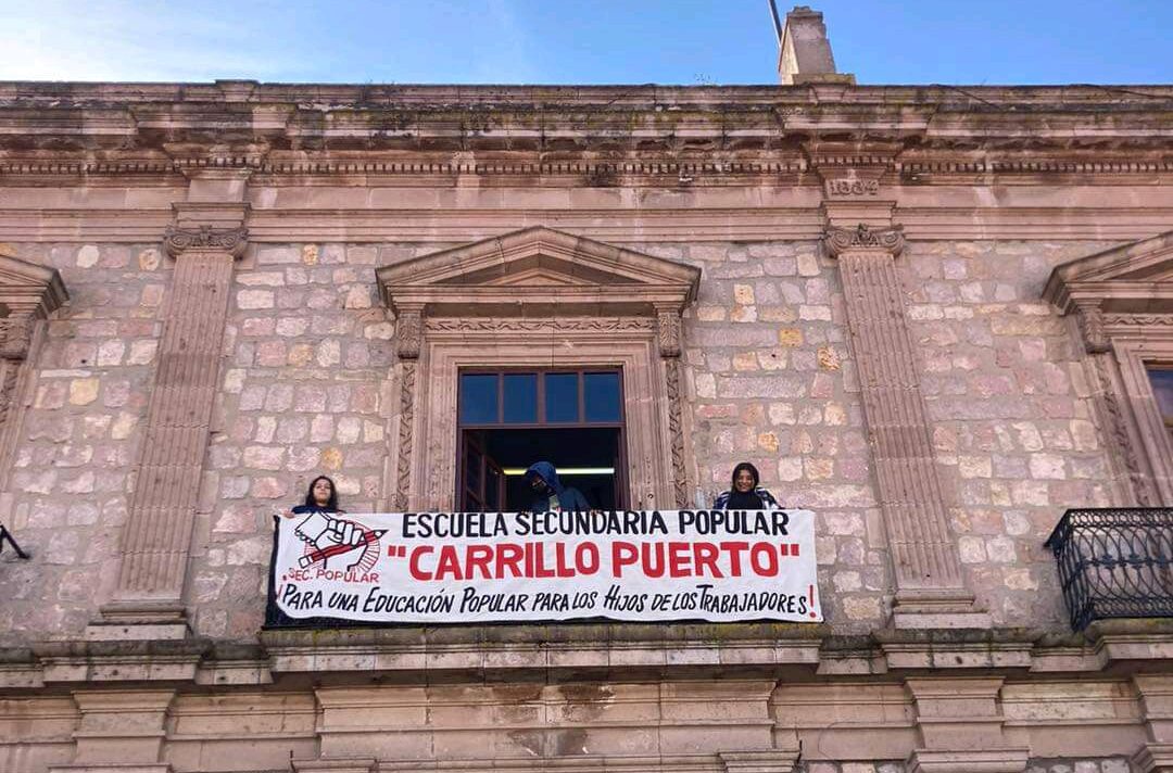 Secundaria Popular 'Carrillo Puerto' reubicación