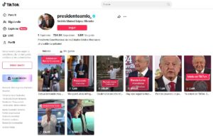 Seguridad de AMLO en TikTok