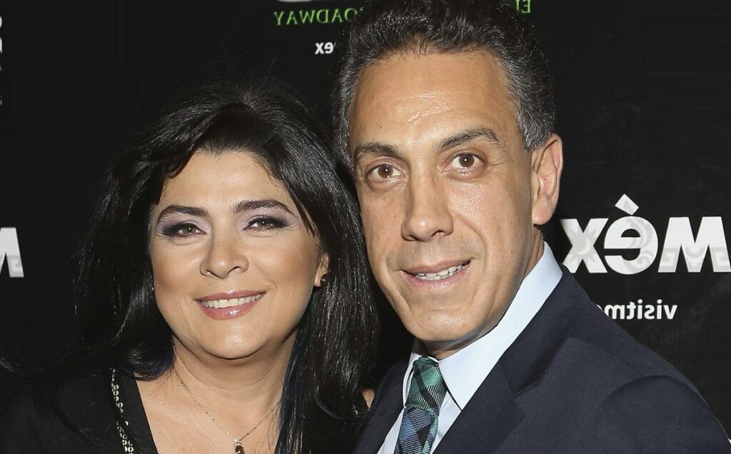 Victoria Ruffo y su pareja Omar Fayad