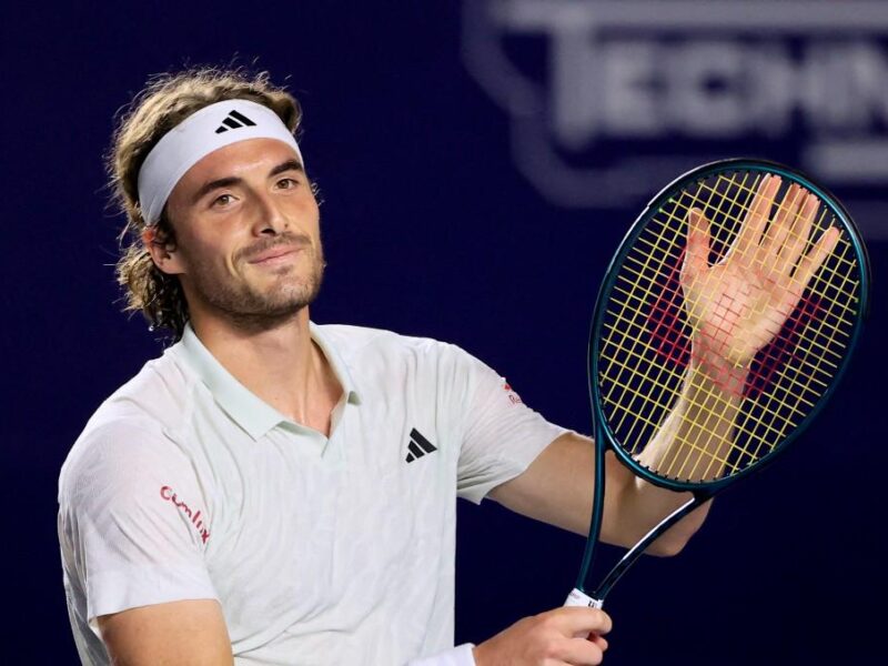 Abierto Mexicano de Tenis, Stefanos Tsitsipas ligó segunda victoria