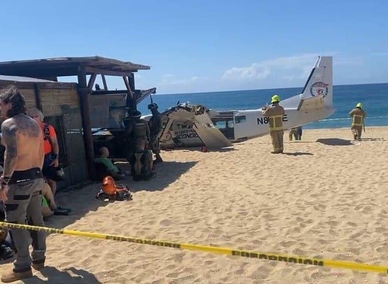 accidente de aeronave en Oaxaca