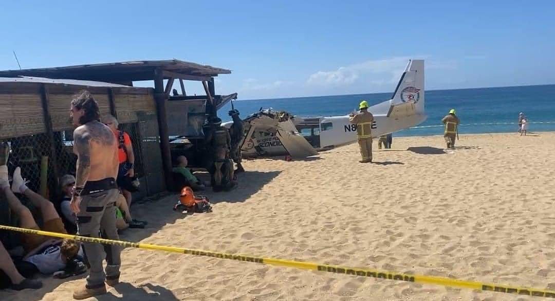 accidente de aeronave en Oaxaca