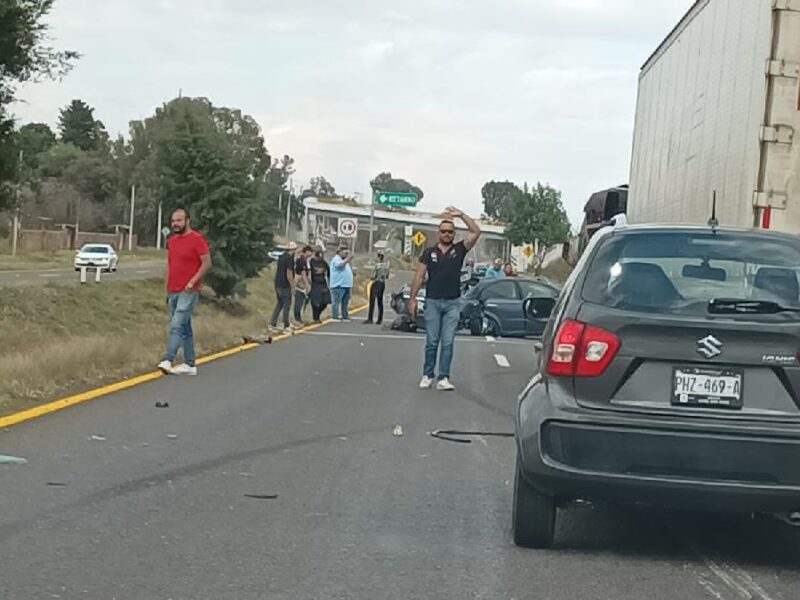 Accidente en la Morelia - Pátzcuaro