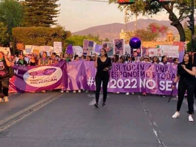 Asamblea de Mujeres Michoacán anuncia marcha 8M en Morelia
