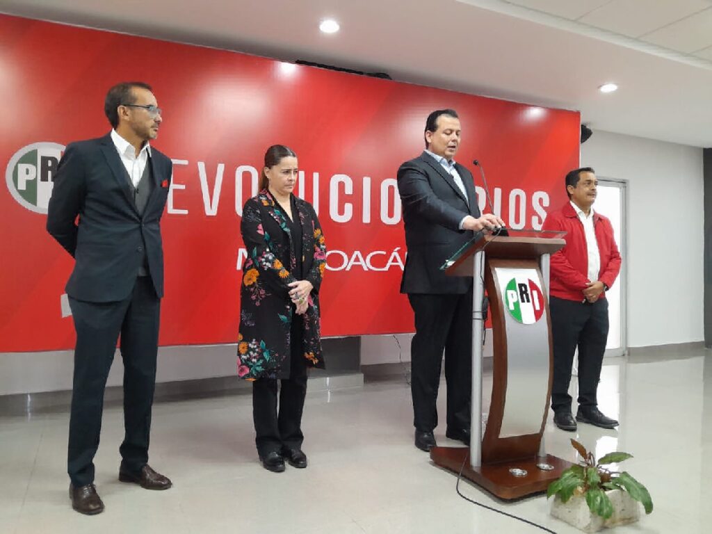 continúa conflicto interno en el PRI Michoacán entre Memo Valencia y Wilfrido