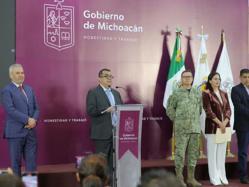 convenio de seguridad en michoacán