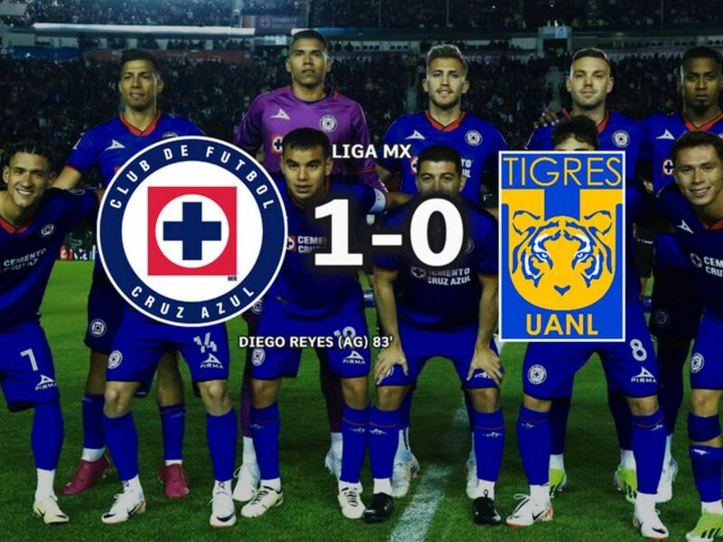 Cruz Azul encabeza como líder la Liga MX