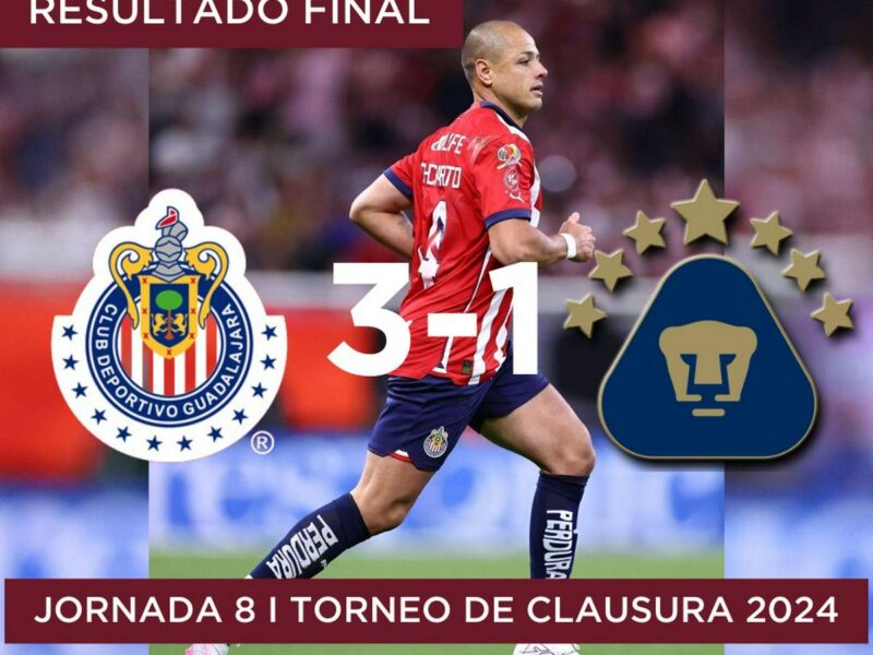 debut chicharito en regreso chivas