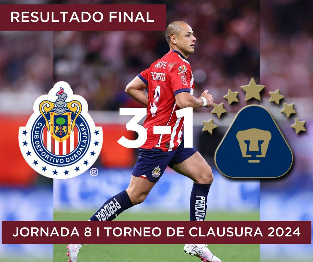 debut chicharito en regreso chivas