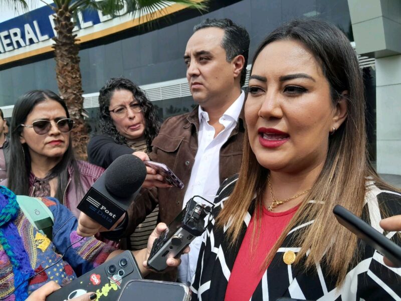 diputada Mónica Valdez denuncia violencia política en Zacapu