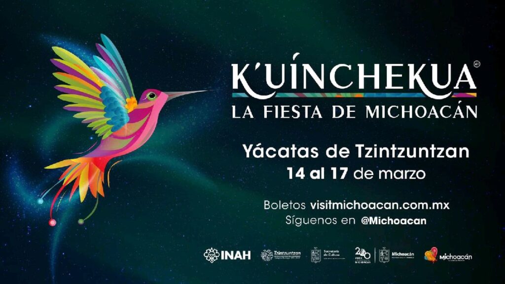 el evento K´uínchekua tendrá lugar del 14 al 17 de marzo