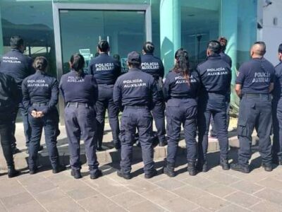 Policías auxiliares de Pátzcuaro, Michoacán inician paro