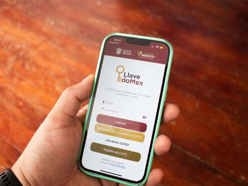 facilidad de trámites estatales con App Llave en Edomex