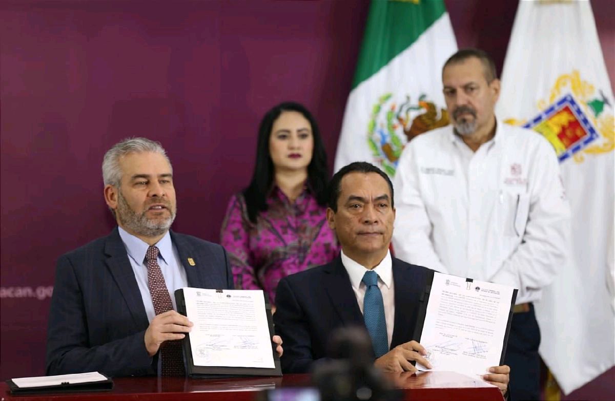 firman acuerdo para operación de la Guardían Forestal de Michoacán