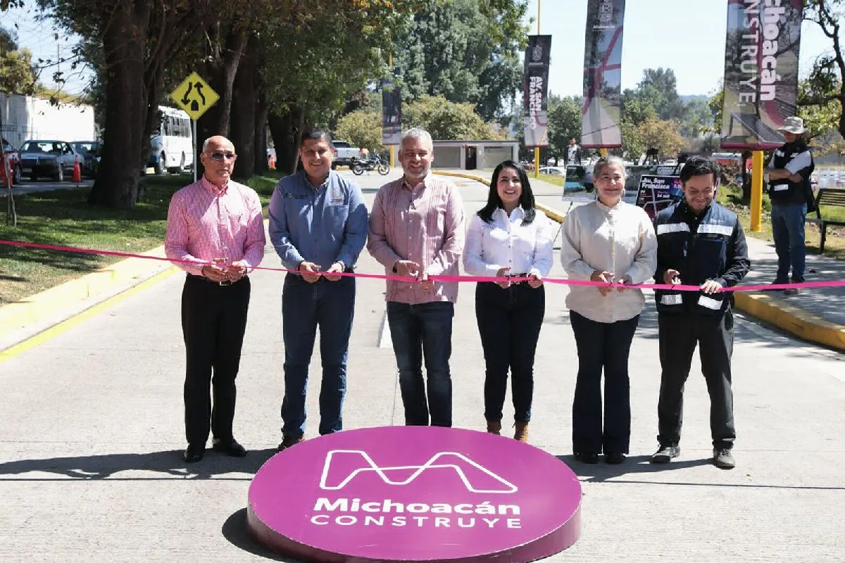 fortalecen infraestructura en Uruapan Michoacán