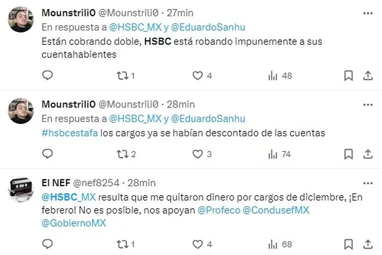 hsbc cargos dobles reportan usuarios 2