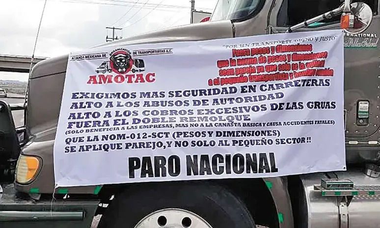 Impacto del paro nacional de transportistas