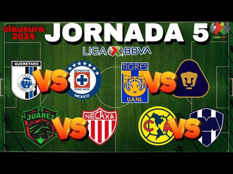 jornada 5 liga mx 2024