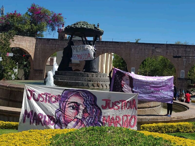 justicia por feminicidio de marijo