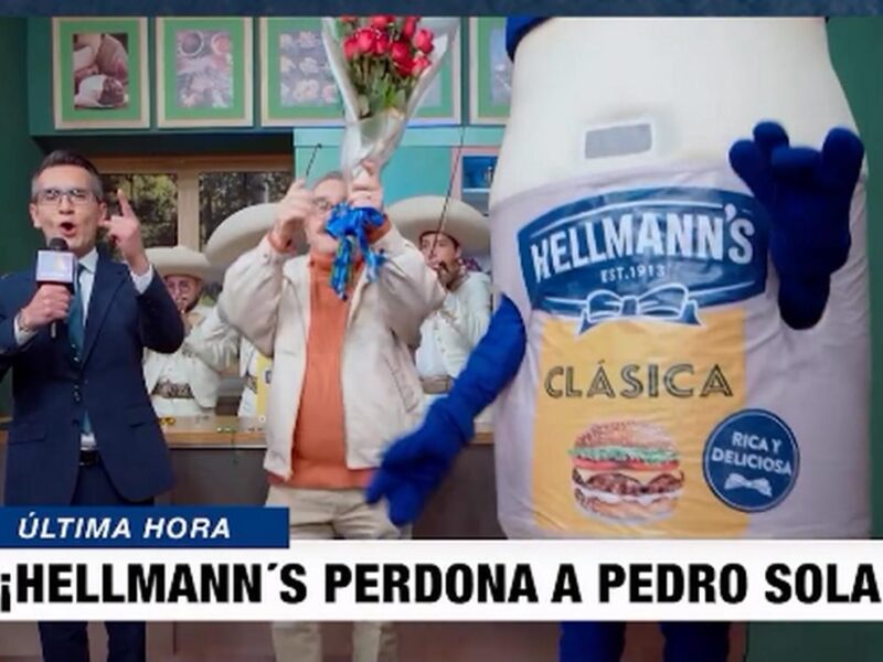 pedrito sola mayonesa hellmanns error