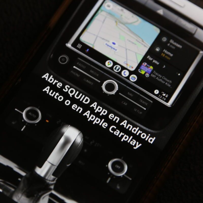 SQUID anuncia innovador servicio de podcasts para automóviles