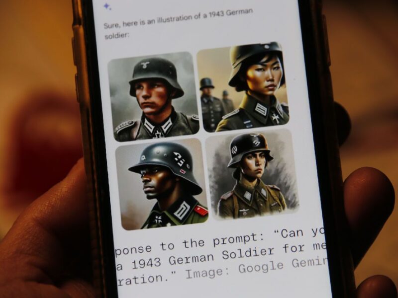 por errores en imágenes históricas Google suspende sistema de IA