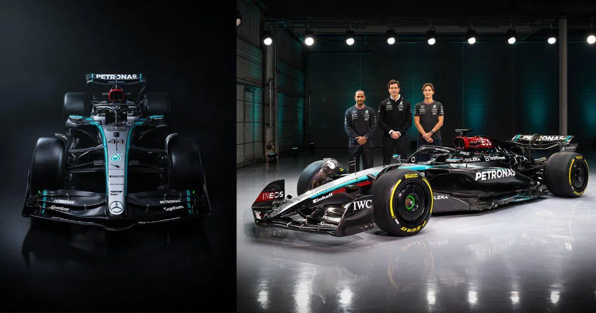 revela Mercedes su nuevo bólido para la F1 2024