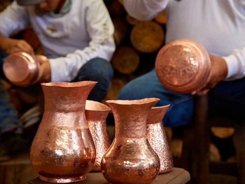 Santa Clara del Cobre artesanías Michoacán