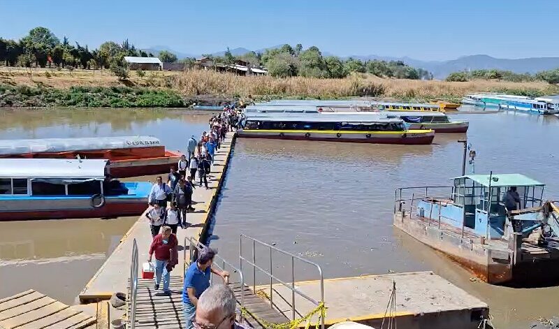 Servicio de lanchas en Pátzcuaro, Michoacán