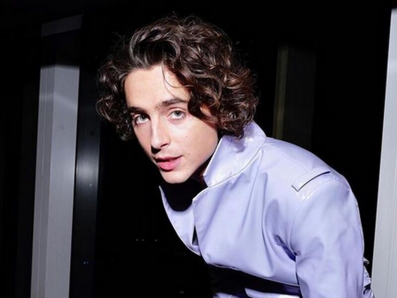 Timothée Chalamet reacciona a Eiza González