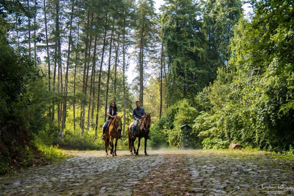 turismo de aventura en Michoacán cabalgata