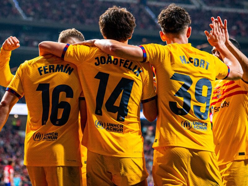 Barcelona le pone un 'baile' como visitante al Atlético de Madrid