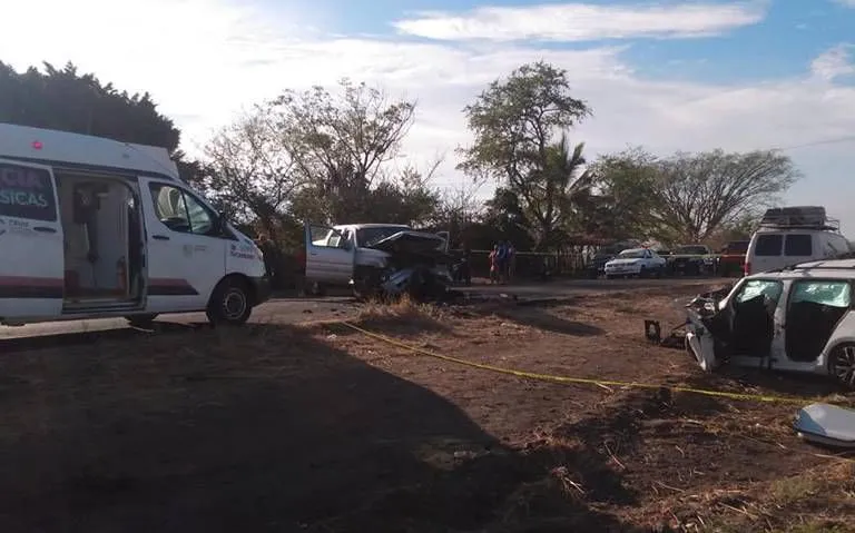 Accidente carretero en Tacámbaro Michoacán