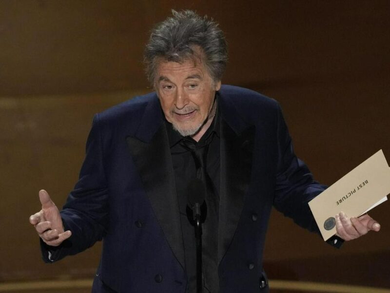 Al Pacino responde a señalamientos ante polémica en los Oscar