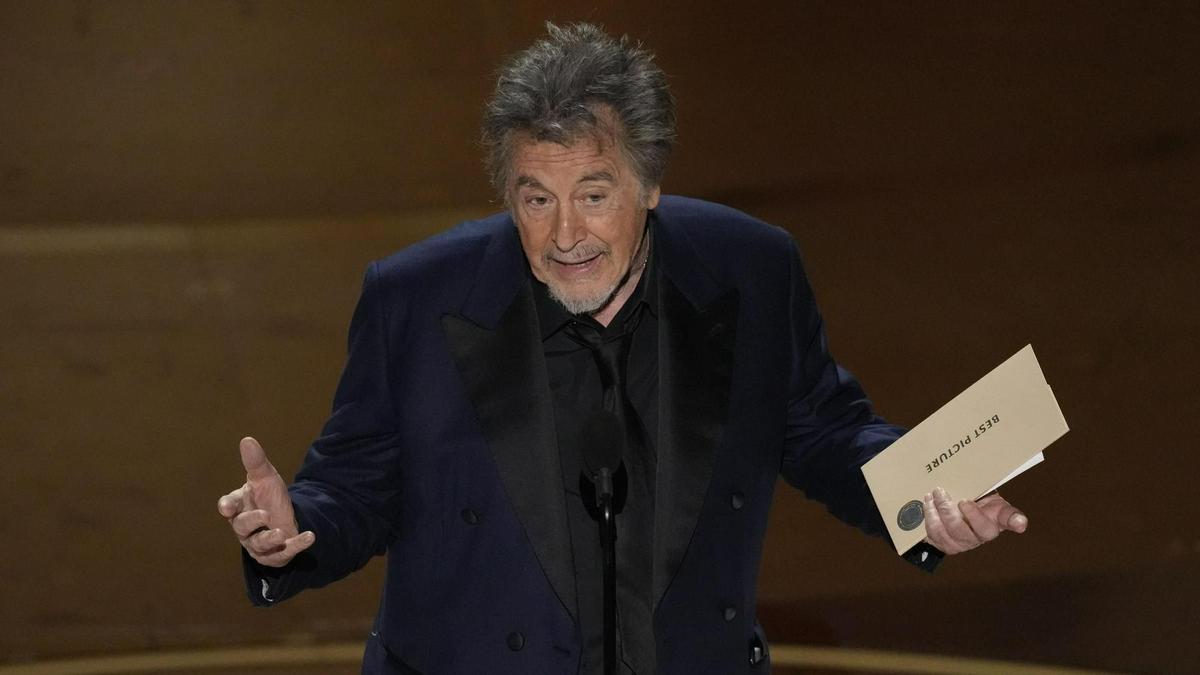 Al Pacino responde a señalamientos ante polémica en los Oscar