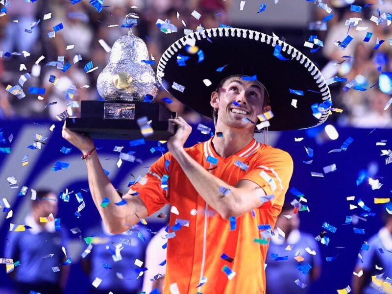 Alex de Miñaur se lleva abierto mexicano de tenis como bicampeón