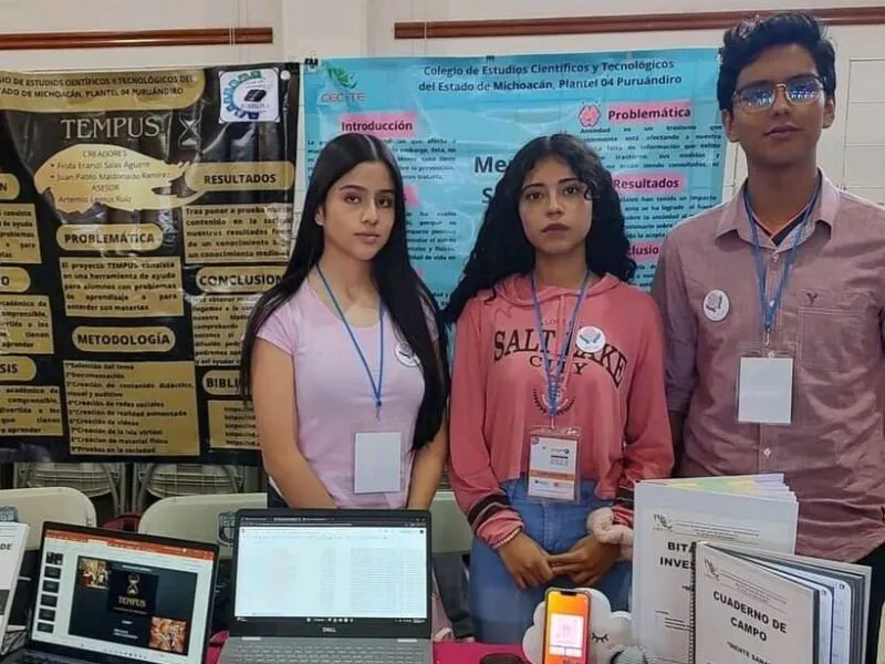 Estudiantes de Cecytem conquistan “Infomatrix con innovadores proyectos científicos