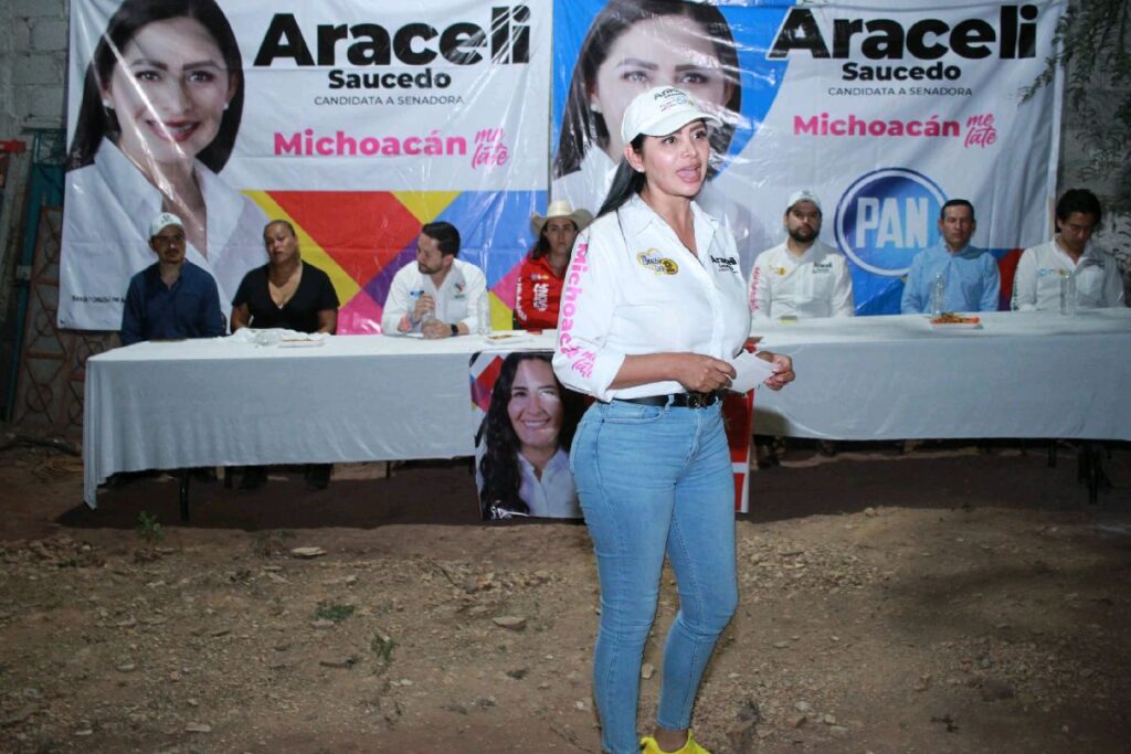 Araceli Saucedo por el desarrollo del campo - discurso