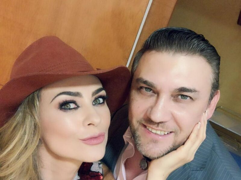 Aracely Arámbula comparte felicitación para su hermano