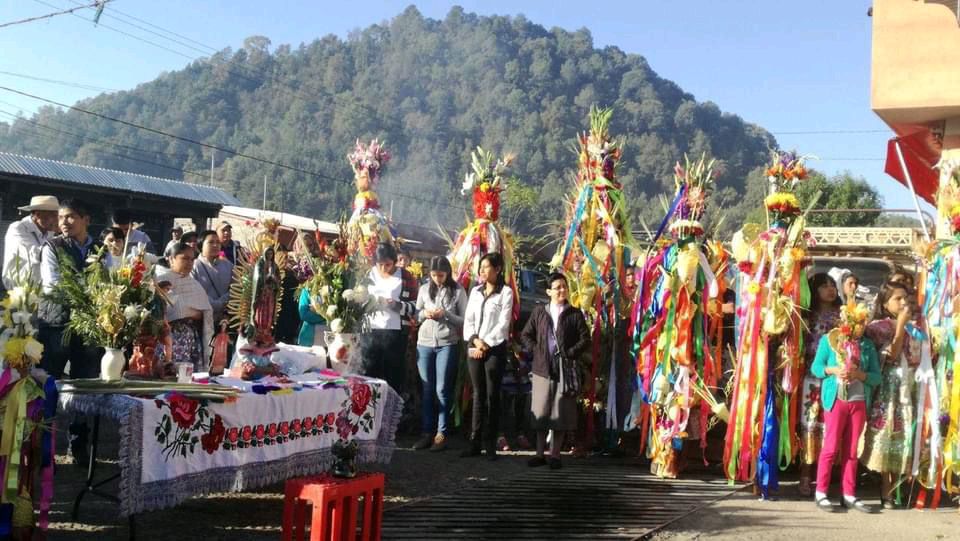 bendición de palmas en Uruapan Michoacán
