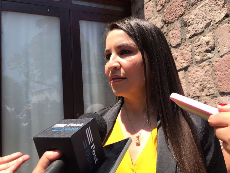Blanca Azucena Álvarez Chávez candidata del PRI, PAN PRD para Apatzingán