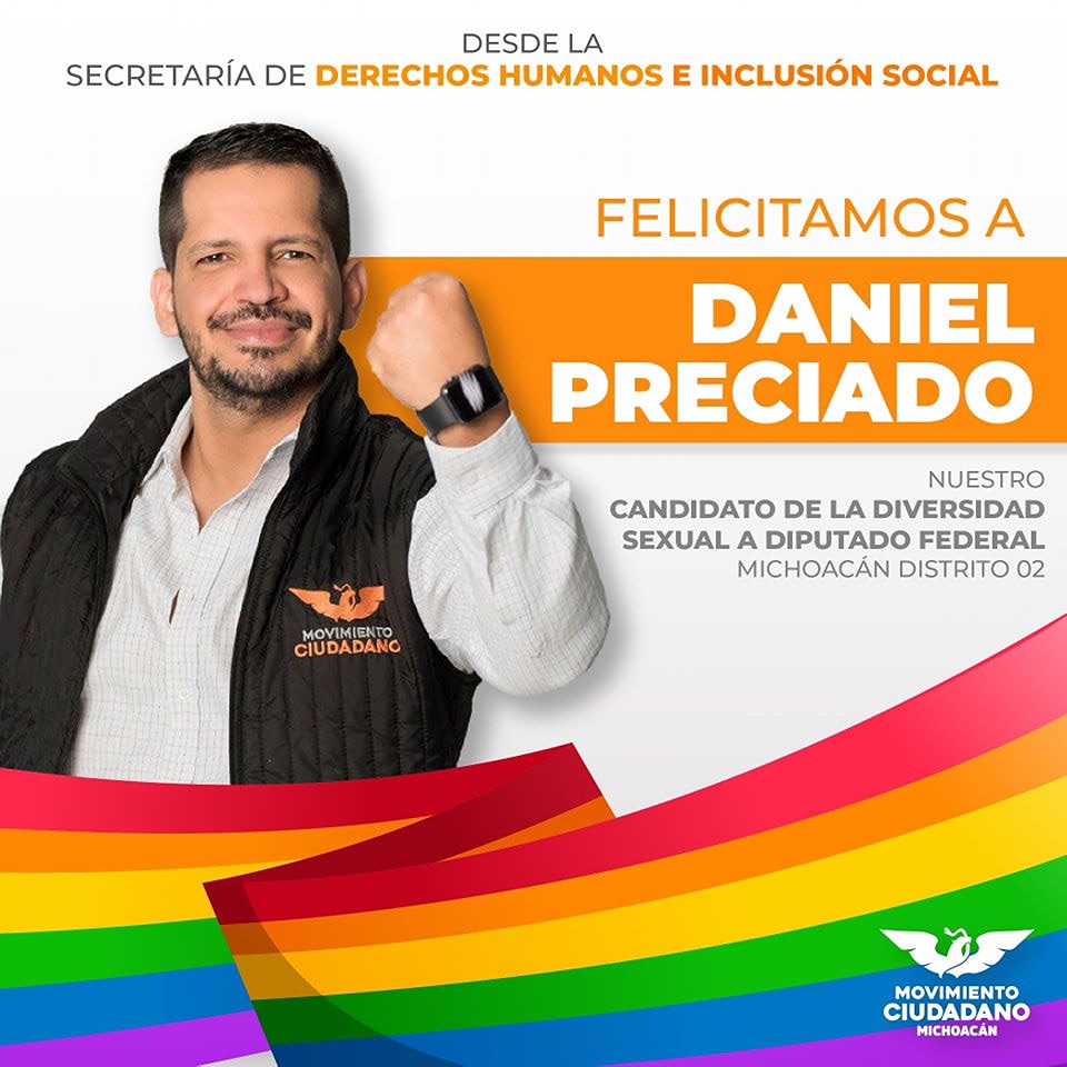 Candidatos LGBT en Michoacán solo cuanta dos abanderados