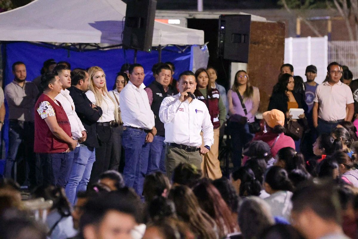 Carlos Torres expresa apoyo a los habitantes de Villas del Pedregal en Morelia