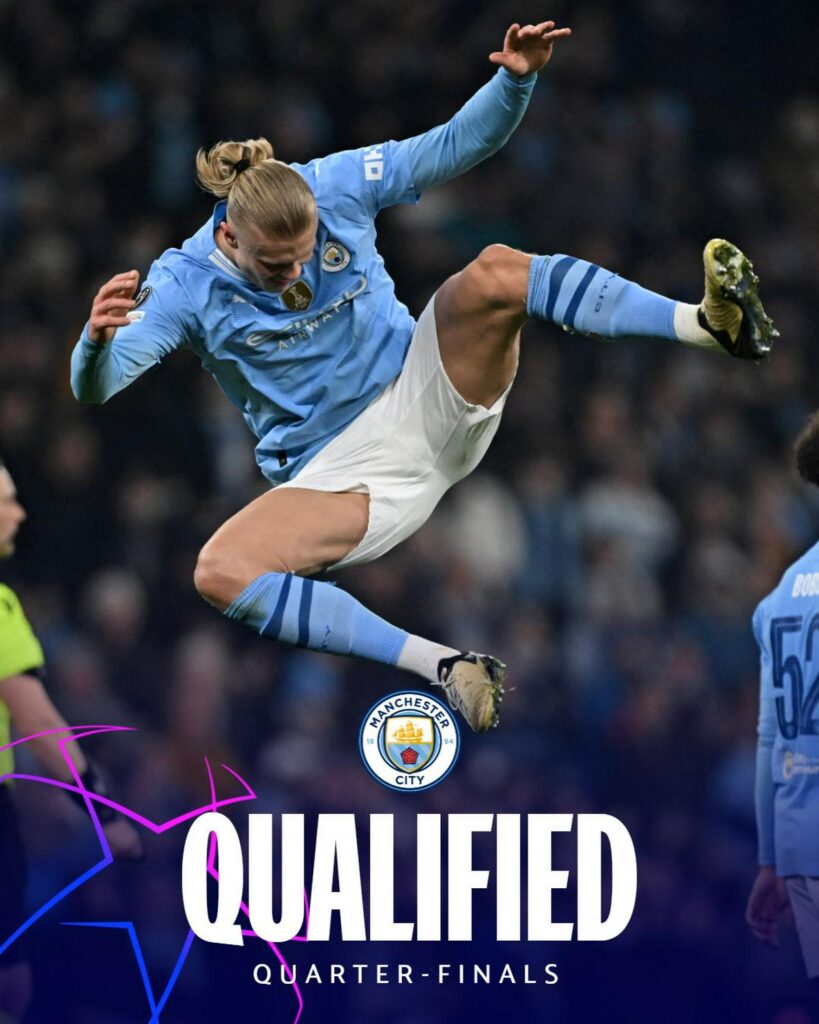 Champions cuartos de final Manchester City