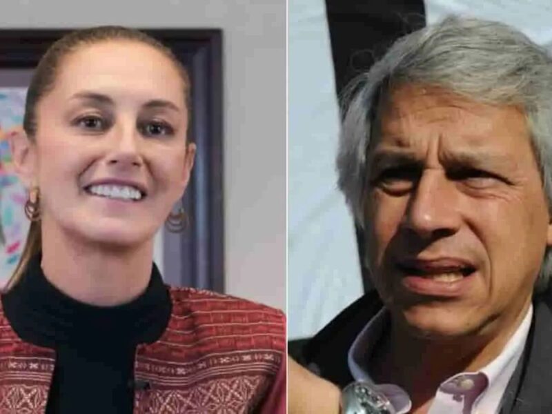 Claudia Sheinbaum y Claudio X. González protagonizan disputa virtual