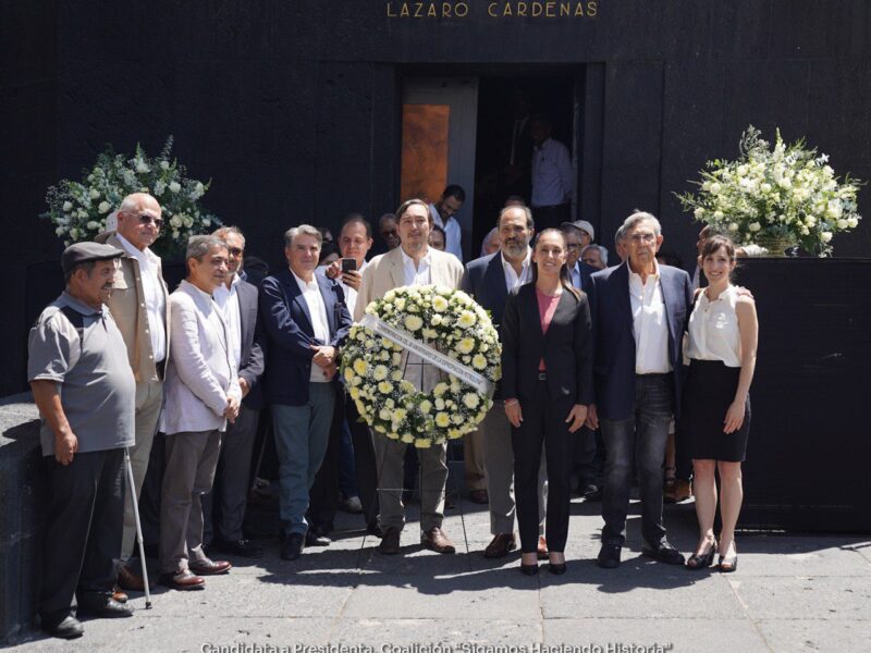 claudia sheinbaum y cuauhtémoc cárdenas